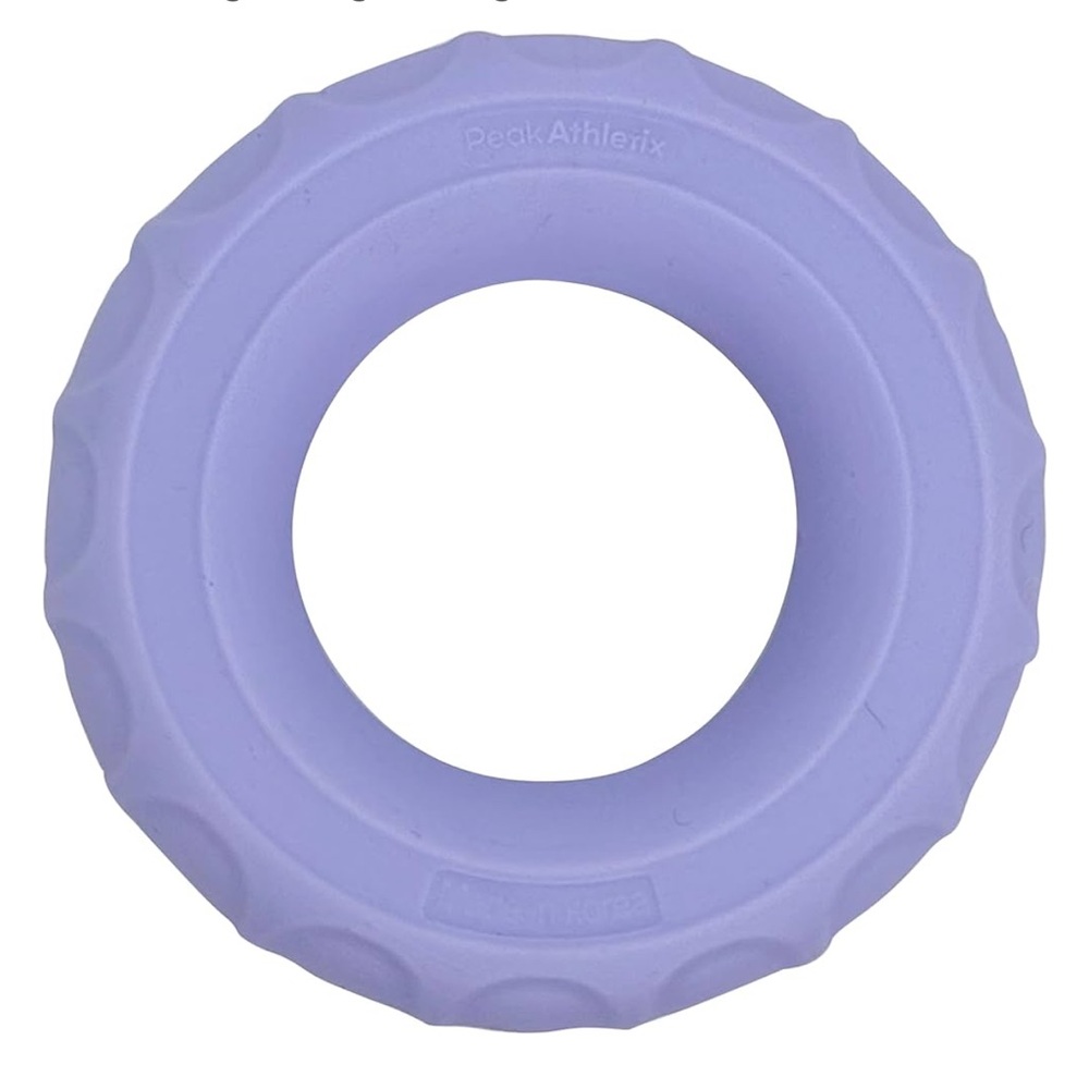 NWT Purple Hand Strengthener Grip Ring Exerciser Squeezer Hand Gripper